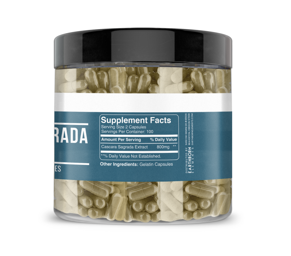 Cascara Sagrada Extract Capsules - Image 2