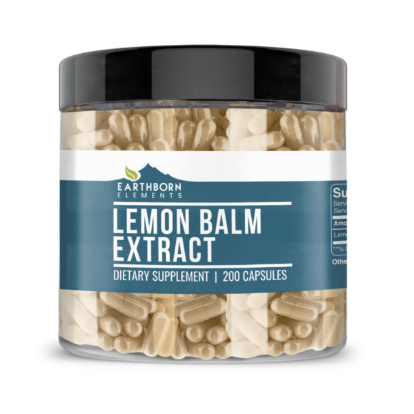 Lemon Balm Extract Capsules