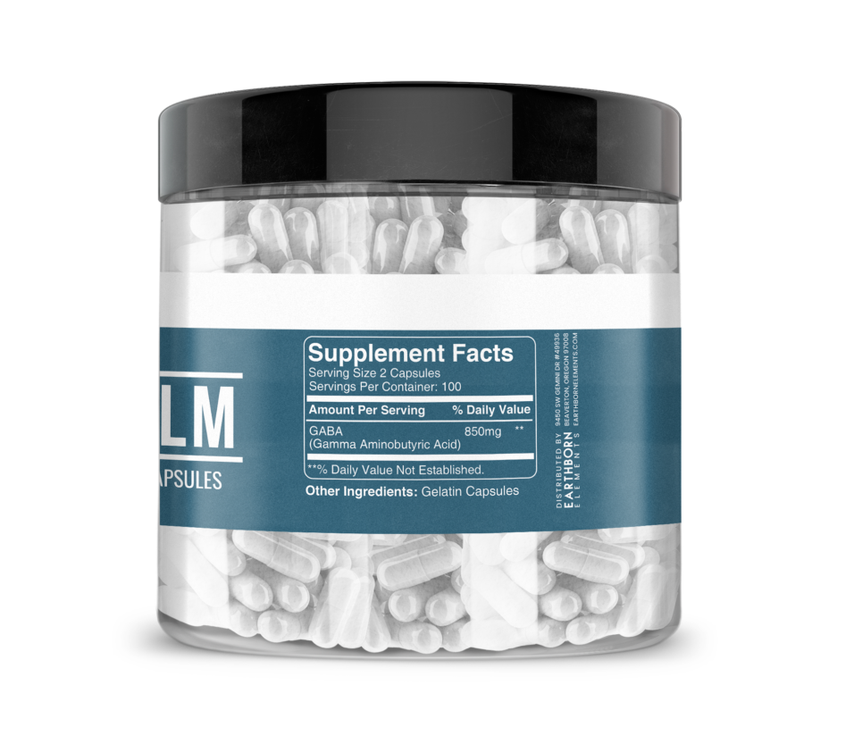 GABA (Gamma Aminobutyric Acid) Capsules - Image 2