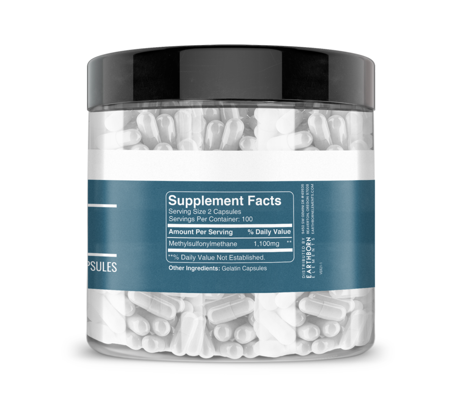 Methylsulfonylmethane (MSM) Capsules - Image 2