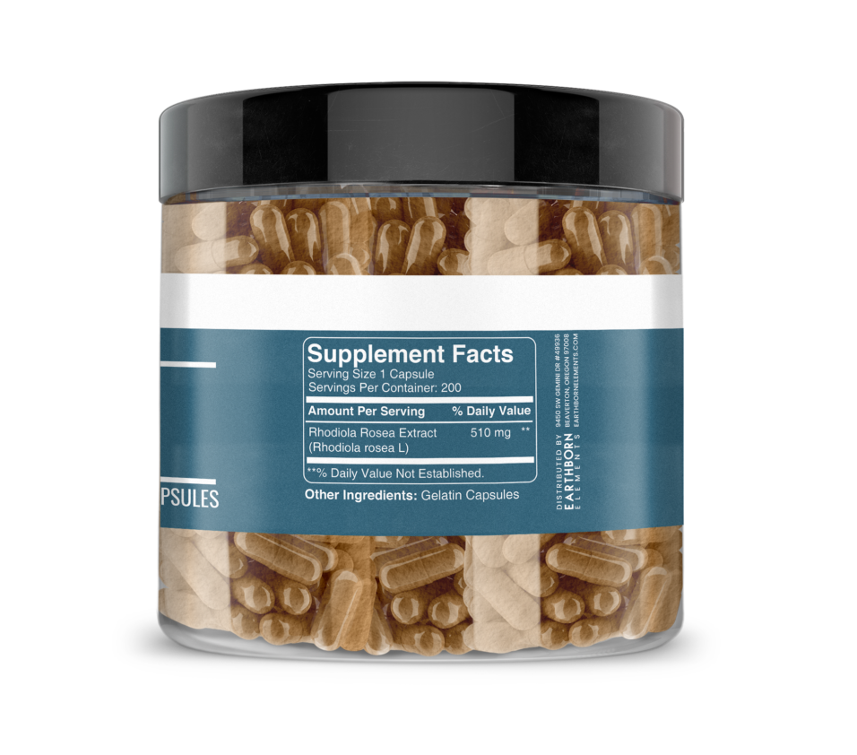 Rhodiola Rosea Root Extract Capsules - Image 2