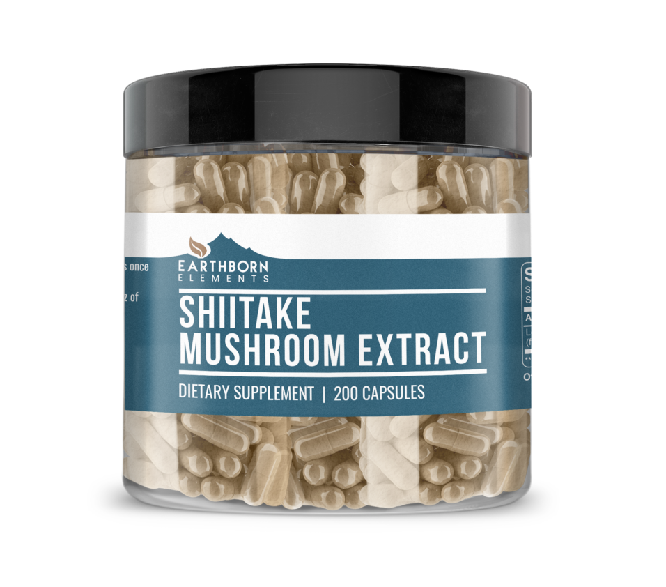 Shiitake Mushroom Extract Capsules