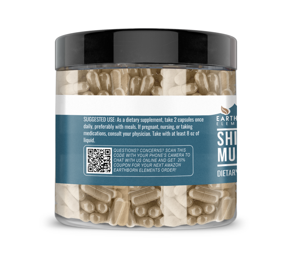 Shiitake Mushroom Extract Capsules - Image 3