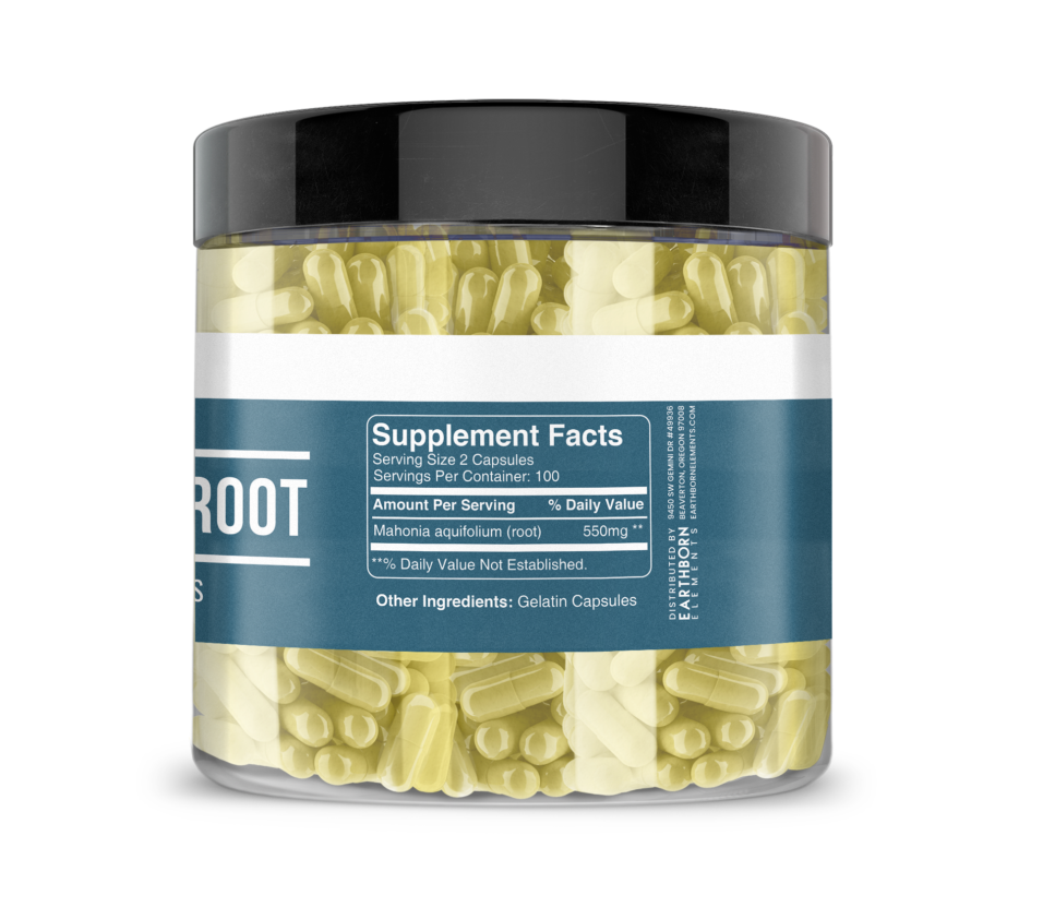 Oregon Grape Root Capsules - Image 2