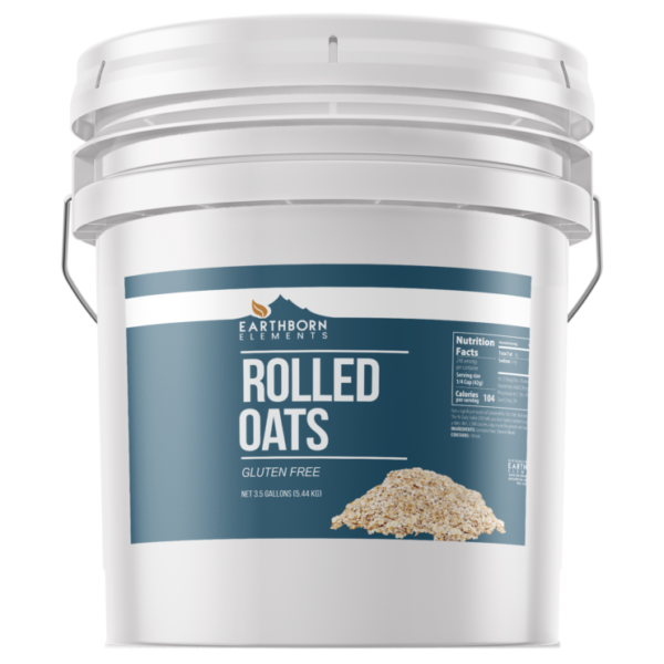 Old Fashioned Rolled Oats 3.5 Gallon