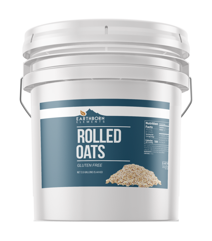 Old Fashioned Rolled Oats 3.5 Gallon