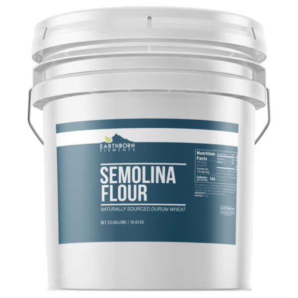 Semolina Flour 3.5 Gallon